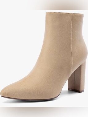 Classic Pointed Toe Ankle Boots - Women